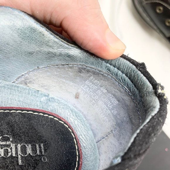 Clarks Indigo Women's Shoes sz 8 Black Leather - Picture 7 of 8